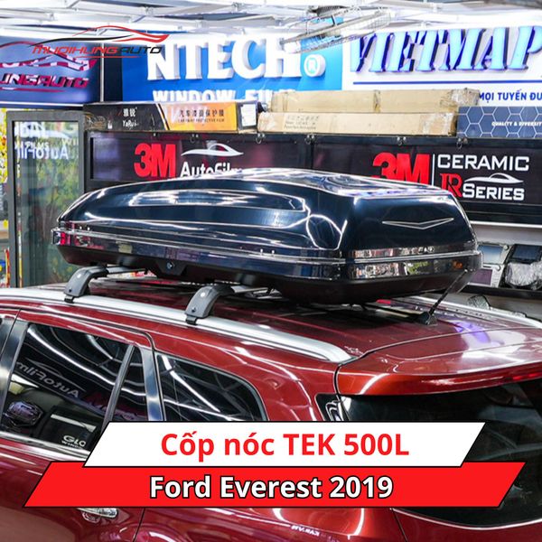 Cốp nóc TEK 500L cho xe Ford Everest 2019