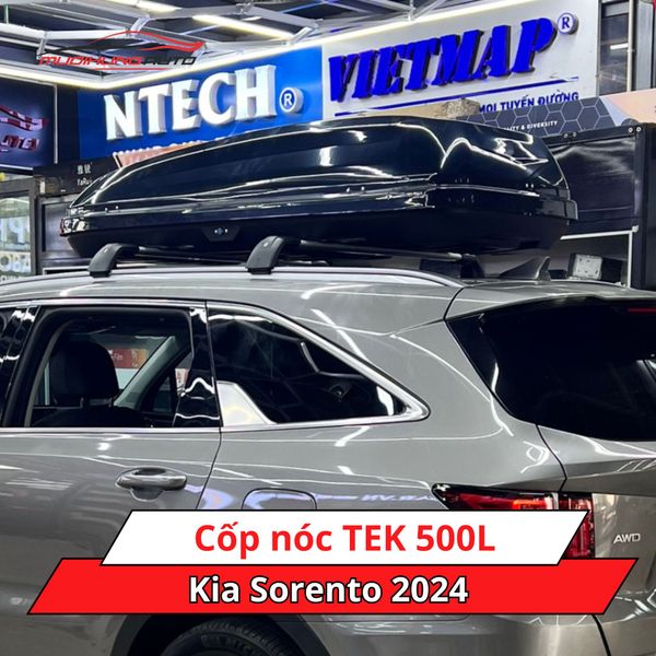 Cốp nóc TEK 500L cho xe Kia Sorento 2024