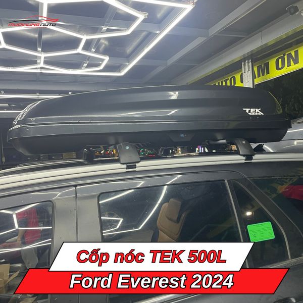 Cốp Nóc TEK 500L Cho Xe Ford Everest 2024