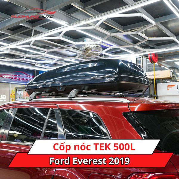 Cốp nóc TEK 500L cho xe Ford Everest 2019
