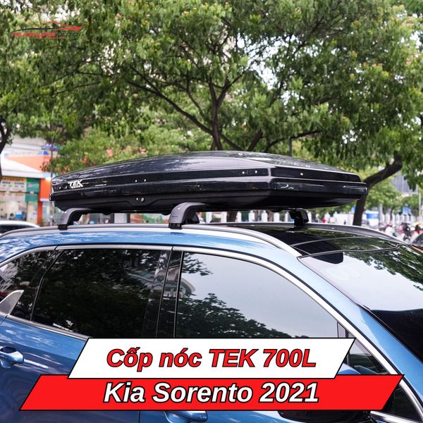 Cốp Nóc TEK 700L Cho Xe Kia Sorento 2021