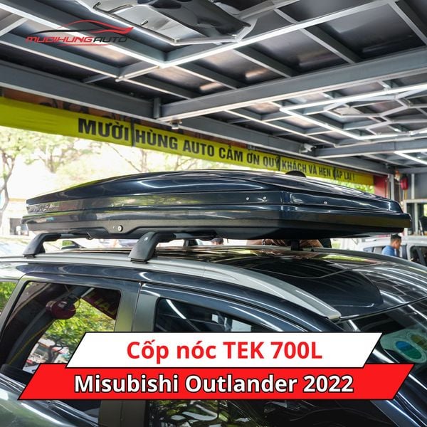 Cốp Nóc TEK 700L Cho Xe Mitsubishi Outlander 2022