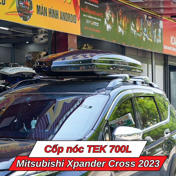 Cốp Nóc TEK 700L Cho Xe Mitsubishi Xpander Cross 2023