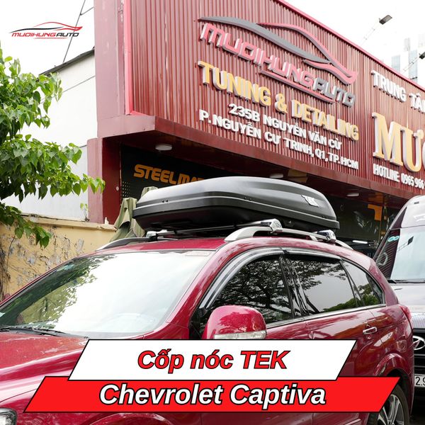 Cốp Nóc TEK Cho Xe Chevrolet Captiva