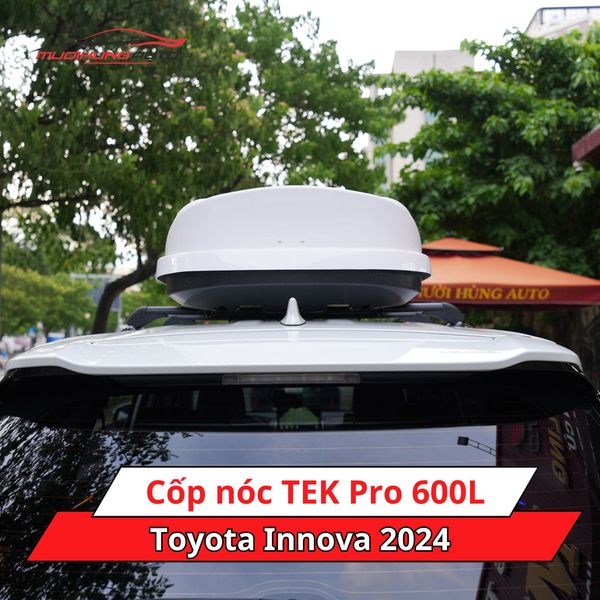 Cốp Nóc TEK Pro 600L Cho Xe Toyota Innova 2024