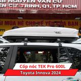 Cốp Nóc TEK Pro 600L Cho Xe Toyota Innova 2024