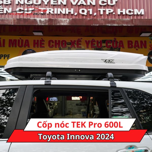 Cốp Nóc TEK Pro 600L Cho Xe Toyota Innova 2024