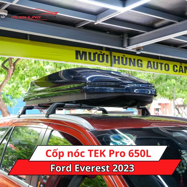 Cốp Nóc TEK Pro 650L Cho Xe Ford Everest 2023