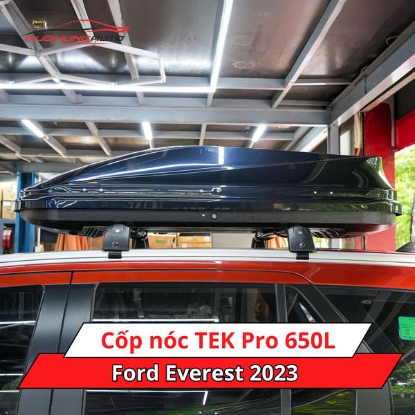 Cốp Nóc TEK Pro 650L Cho Xe Ford Everest 2023