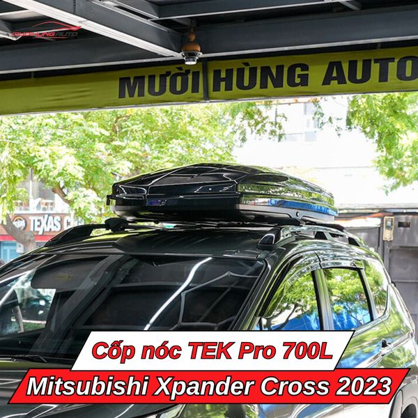 Cốp Nóc TEK Pro 700L Cho Xe Mitsubishi Xpander Cross 2023