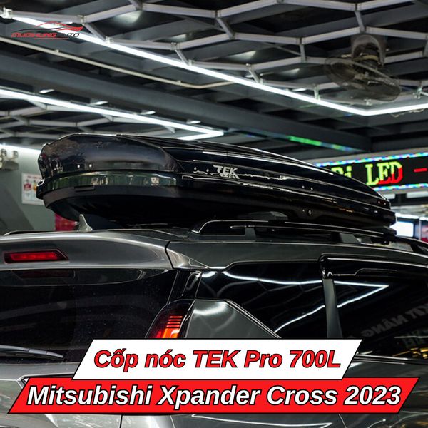 Cốp Nóc TEK Pro 700L Cho Xe Mitsubishi Xpander Cross 2023