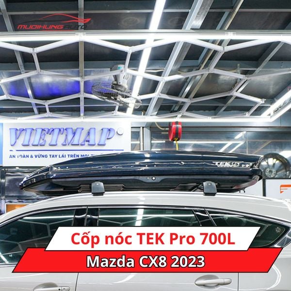 Cốp Nóc TEK Pro 700L Cho Xe Mazda CX8 2023
