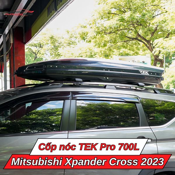 Cốp Nóc TEK Pro 700L Cho Xe Mitsubishi Xpander Cross 2023