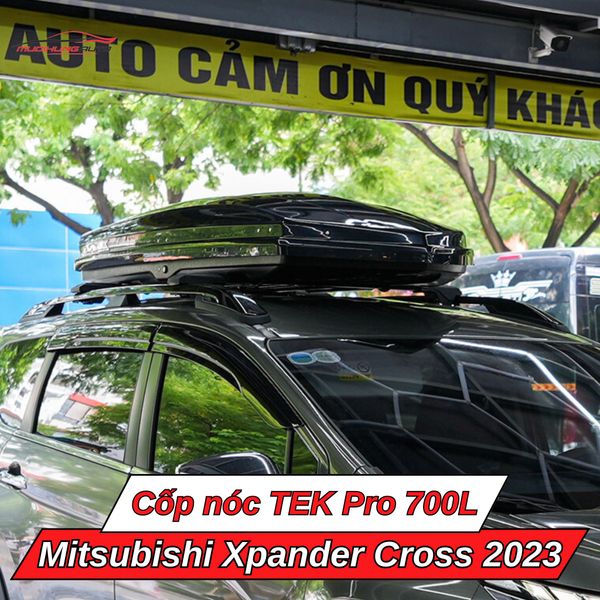 Cốp Nóc TEK Pro 700L Cho Xe Mitsubishi Xpander Cross 2023