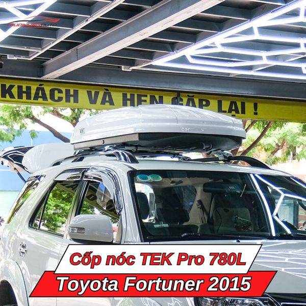 Cốp Nóc TEK Pro 780L Cho Xe Toyota Fortuner 2015