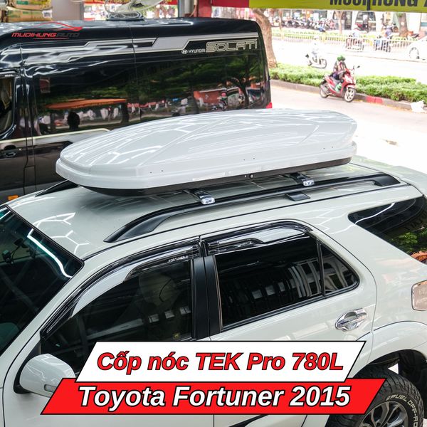 Cốp Nóc TEK Pro 780L Cho Xe Toyota Fortuner 2015