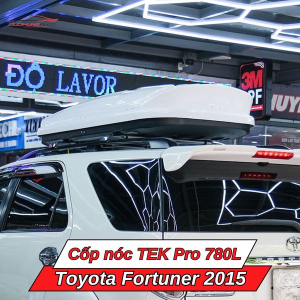 Cốp Nóc TEK Pro 780L Cho Xe Toyota Fortuner 2015