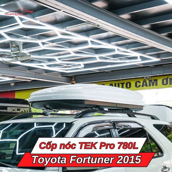 Cốp Nóc TEK Pro 780L Cho Xe Toyota Fortuner 2015