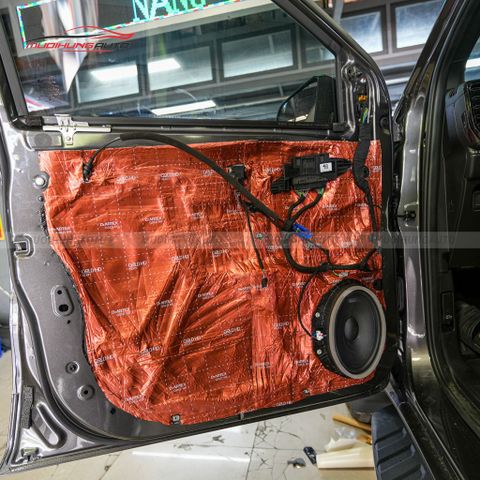 Cách âm 4 cửa xe Ford Ranger 2023