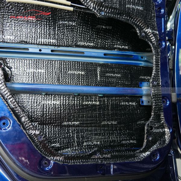 Cách Âm Cửa Xe Hyundai Santafe 2019