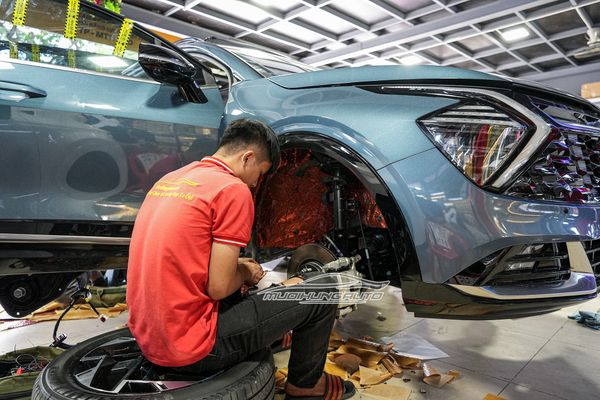 Dán Cách Âm Chống Ồn Hiệu DrArtex Cho Xe Kia Sportage 2022