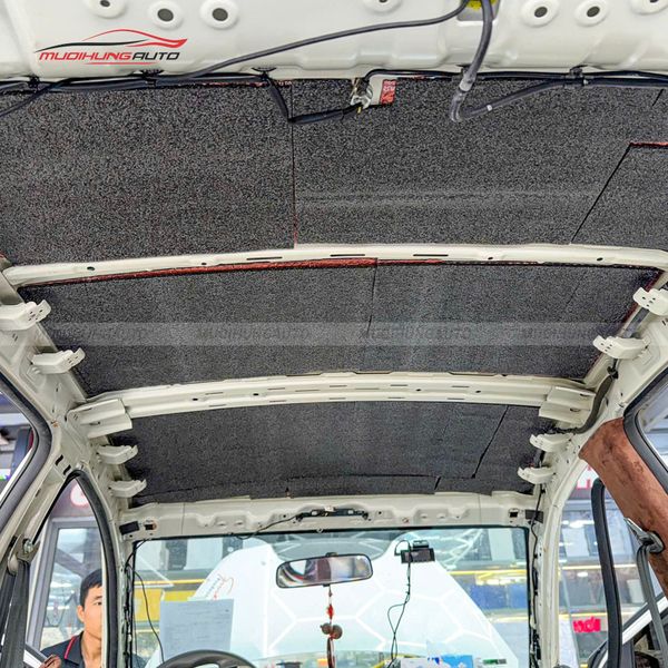 Cách Âm Trần Xe Kia Morning 2013