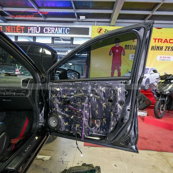 Cách Âm Cửa Xe Honda City 2022