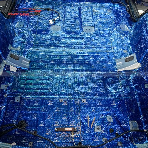 Cách Âm Sàn Xe Hyundai Santafe 2019