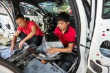 Dán Cách Âm SIP Chống Ồn Cho Xe Mazda 3 Tại TPHCM