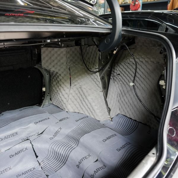 Cách Âm Cốp Xe Toyota Camry 2015