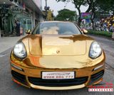 Dán Decal Đổi Màu Chính Hãng Xe Porsche Màu Vàng