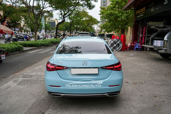 Dán Decal Wrap Đổi Màu Xe Mercedes C200 Uy Tín Tại TPHCM
