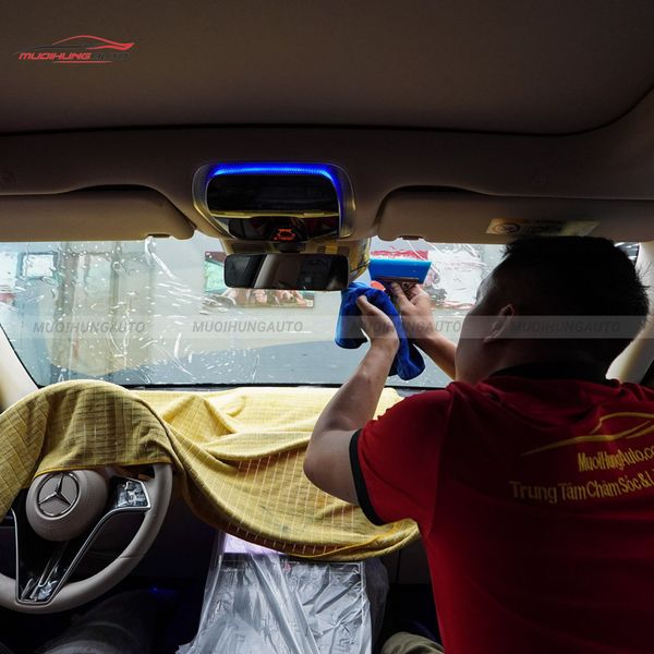 Dán Phim Cách Nhiệt 3M Ô Tô Mercedes S450 2022
