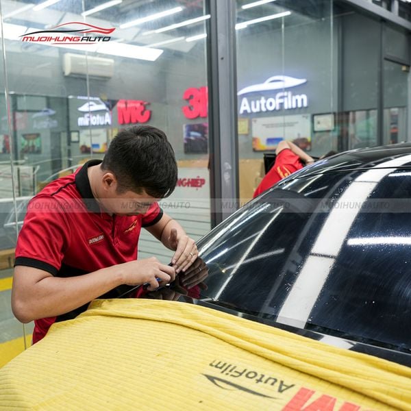 Dán Phim Cách Nhiệt 3M Ô Tô Mercedes S400 2015