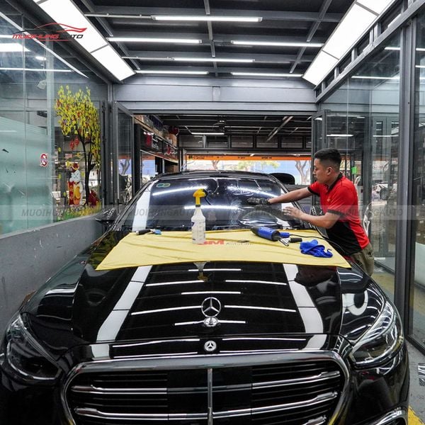 Dán Phim Cách Nhiệt 3M Ô Tô Mercedes S450 2022