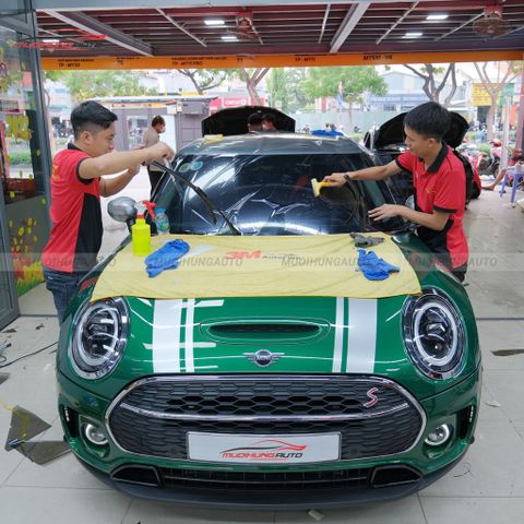 Dán phim cách nhiệt 3M ô tô Mini Cooper