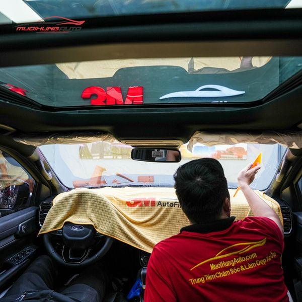 Dán Phim Cách Nhiệt 3M Ô Tô Ford Everest 2022