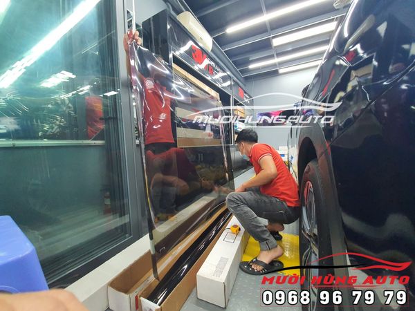 Hyundai Santafe Dán Phim Cách Nhiệt Chống Nóng