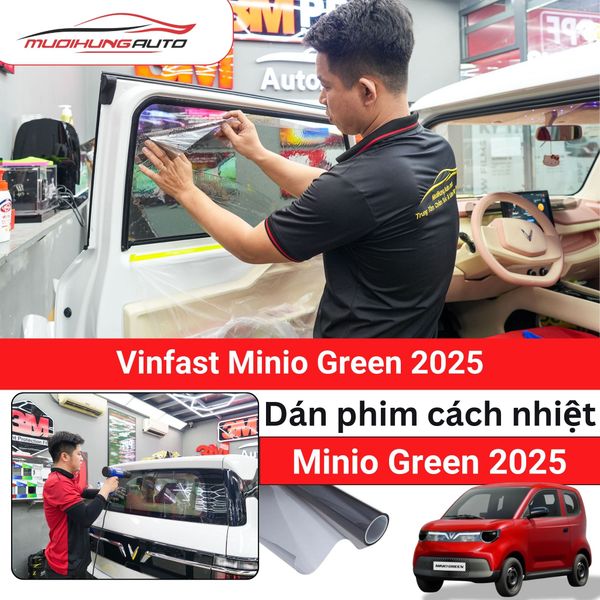 Dán Phim Cách Nhiệt Cho Vinfast Minio Green