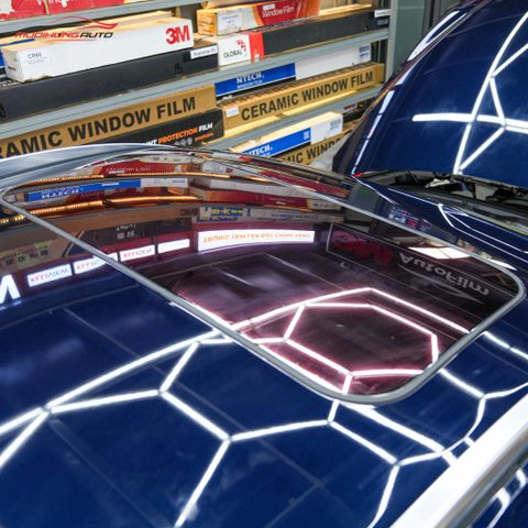 Dán phim PPF TPU SUNROOF cách nhiệt cửa sổ trời xe Mazda CX8 2024