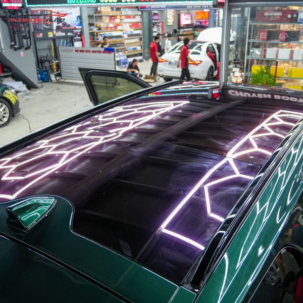 Dán Phim PPF TPU SUNROOF Cách Nhiệt Cửa Sổ Trời Xe Vinfast VF9 2024