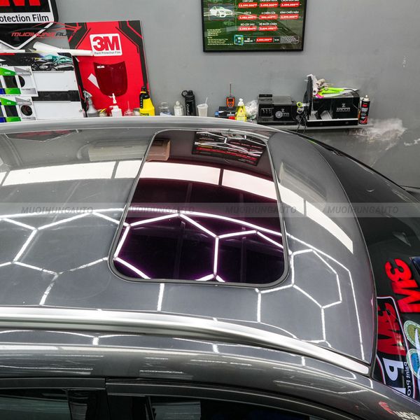 Dán Phim PPF TPU SUNROOF Cách Nhiệt Cửa Sổ Trời Xe Mazda CX5 2024