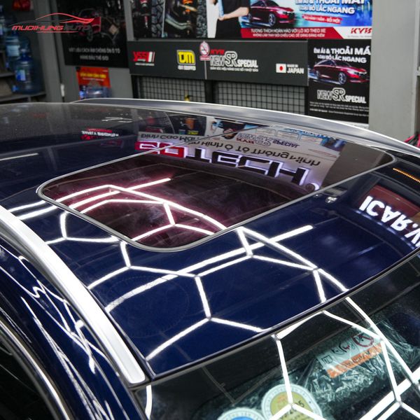 Dán Phim PPF TPU SUNROOF Cách Nhiệt Cửa Sổ Trời Xe Mazda CX8 2024