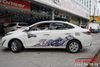 Dán Tem Độc Đáo Xe Toyota Vios Tại TPHCM