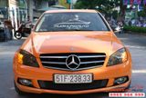 Dán Tem Đổi Màu Xe Mercedes C230 Tại TPHCM