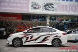 Dán Tem Thể Thao Xe Honda City 2019 Tại TPHCM