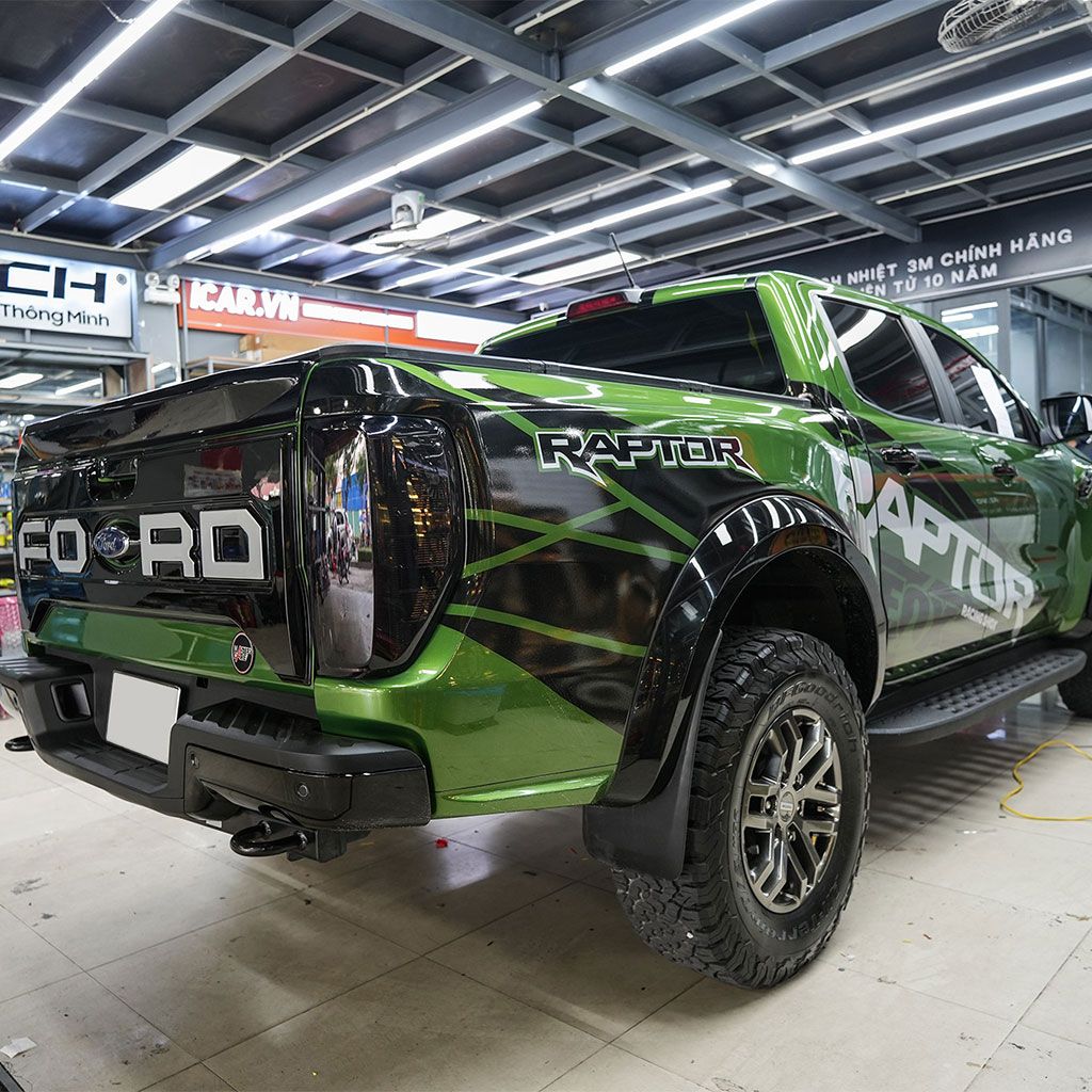 Dán Tem Trang Trí Cho Xe Ford Ranger Raptor - Mười Hùng Auto