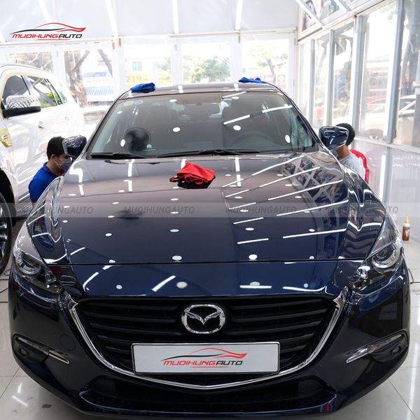 Đánh Bóng Xe Ô Tô Mazda 3