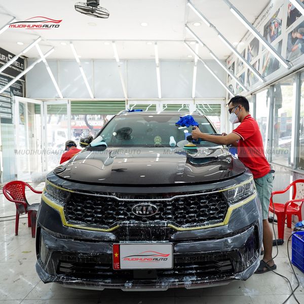 Đánh Bóng Xe Ô Tô Kia Sorento