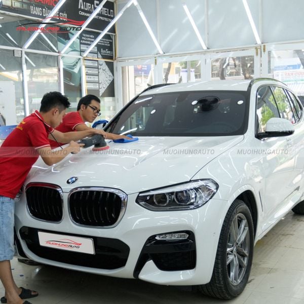 Đánh Bóng Xe Ô Tô BMW X3 2019